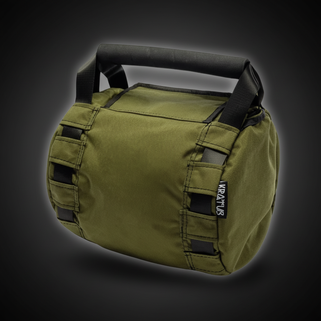 Olive Sandbag - Dark Background