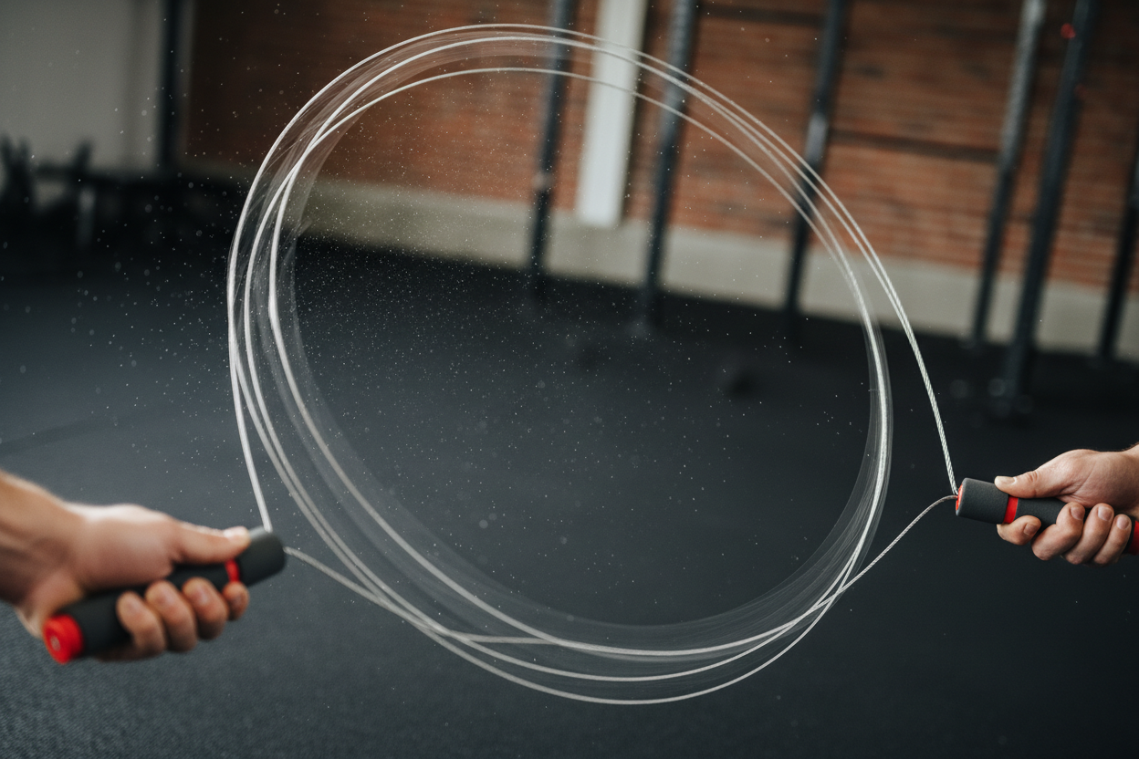 Speed Jump Rope - Action Shot